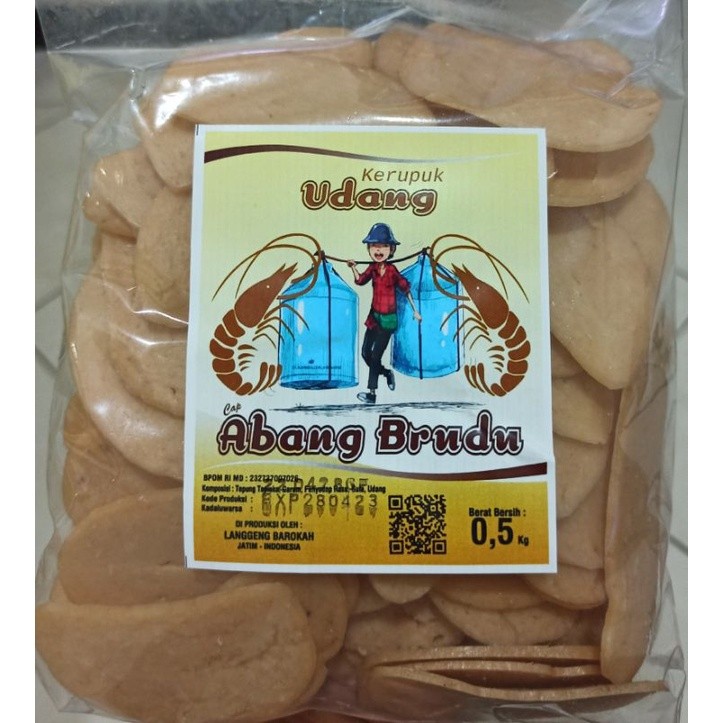 

Sega Tungtung Kerupuk Udang Super Ukuran Sedang. 500G. Tanpa Jemur. Rasa Udang Mantap.