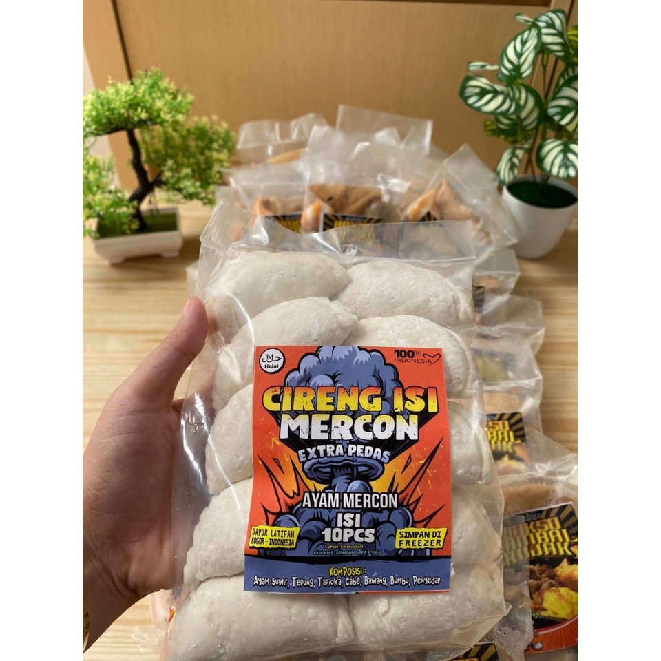 

Omahjajanan Cireng Isi Mercon Extra Pedas Isi 10 Pcs