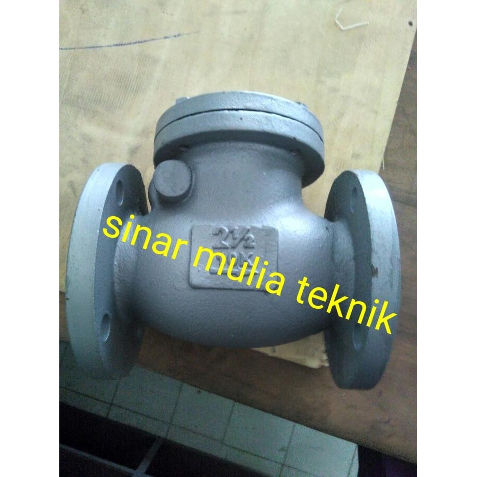Gercep 4 Inch Swing Check Valve Cast Iron Jis10K