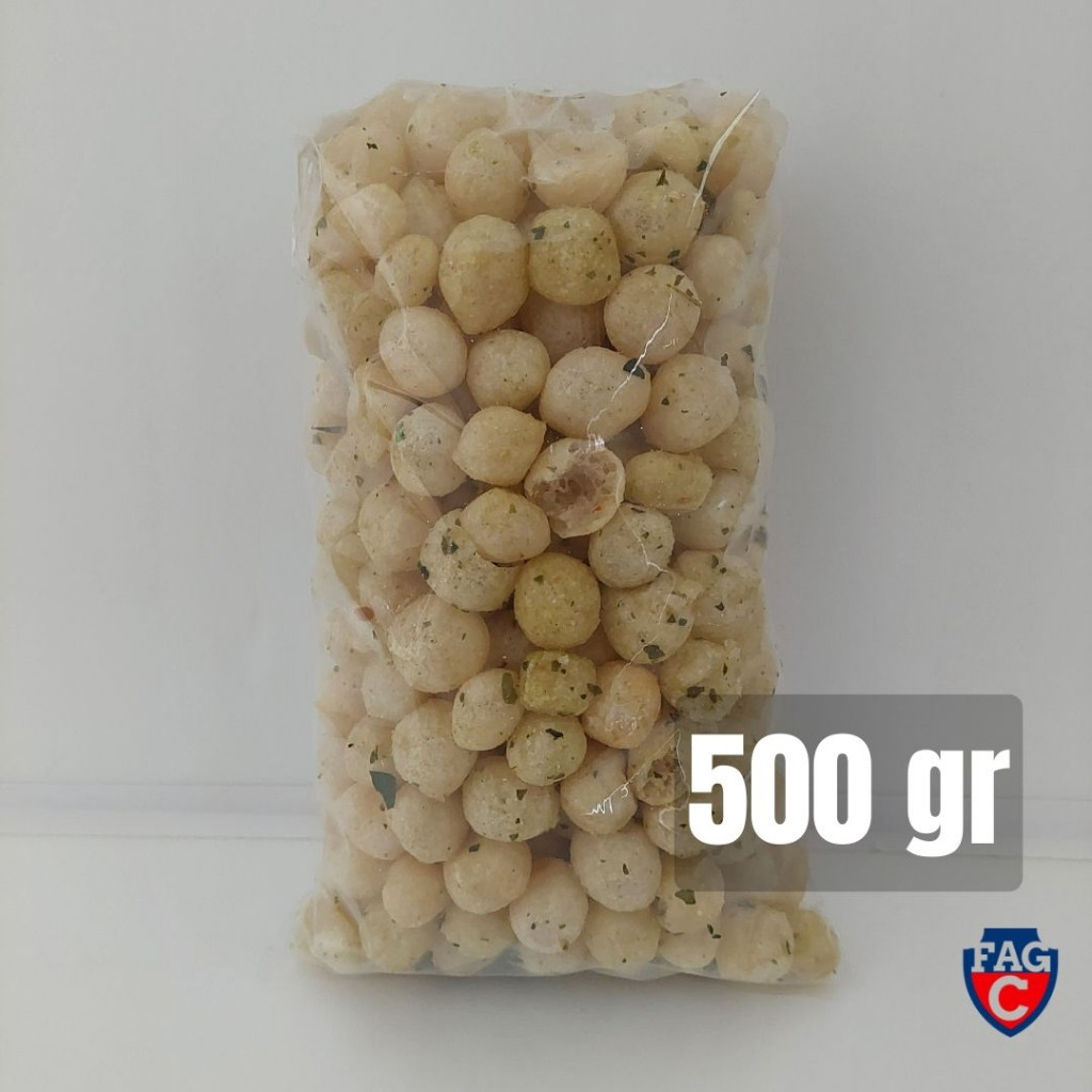 

Eumsig Premium Cimol Kering Pedas Daun Jeruk Lewo Khas Garut 500Gr