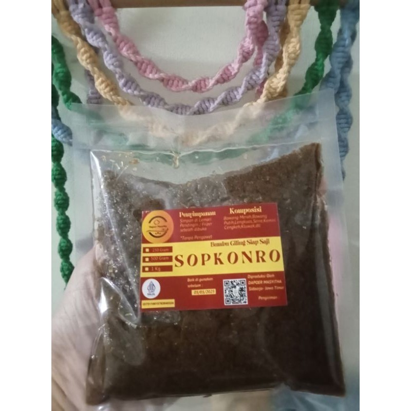 

Sega Tungtung Bumbu Siap Saji Sop Konro Asli Makassar 250Gram Bumbu Giling Konro