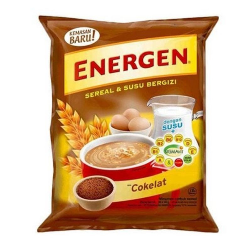 

Sega Tungtung Energen Minuman Sereal Renceng 10 Sachet Exp 2026