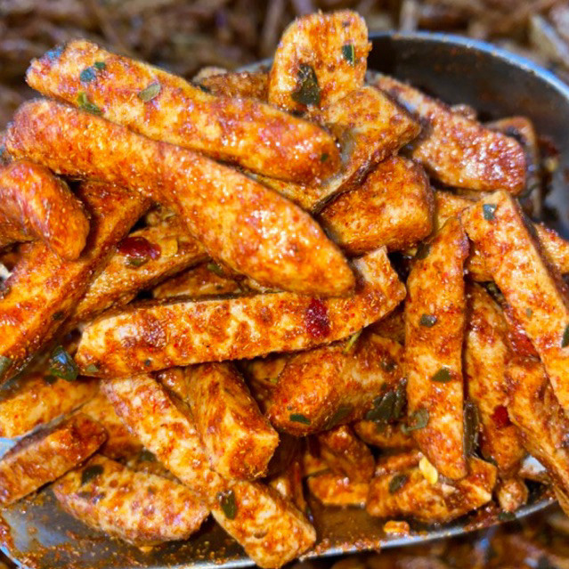 

Sega Tungtung Basreng Basreng Pedas Daun JerukBasreng Pedas 1Kg