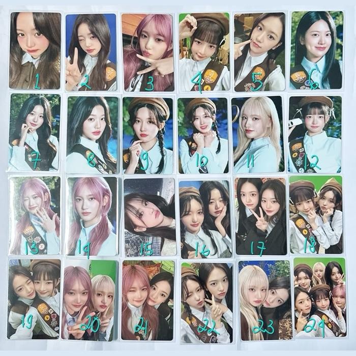SALE TERHOTT PHOTOCARD IVE SCOUT FANCON OFFICIAL READYY
