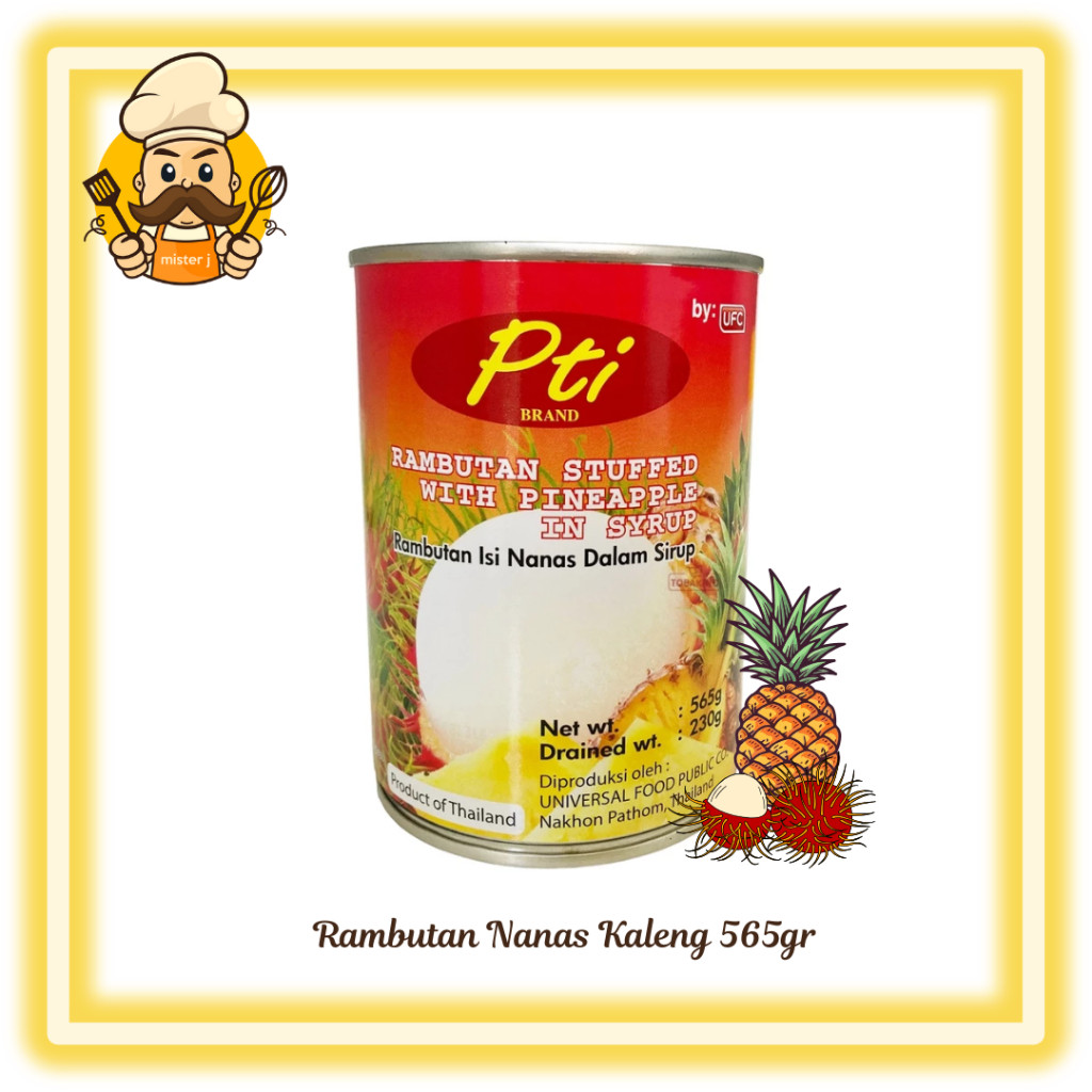 

Sega Tungtung Buah Kaleng Pti Isi Rambutan Nanas Kaleng Rambutan Stuffed With Pineapple In Syrup