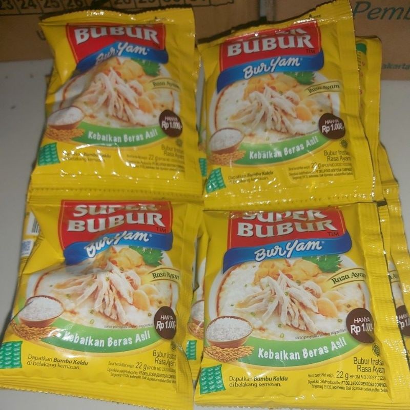 Sega Tungtung Super Bubur Buryam 10 Sachet