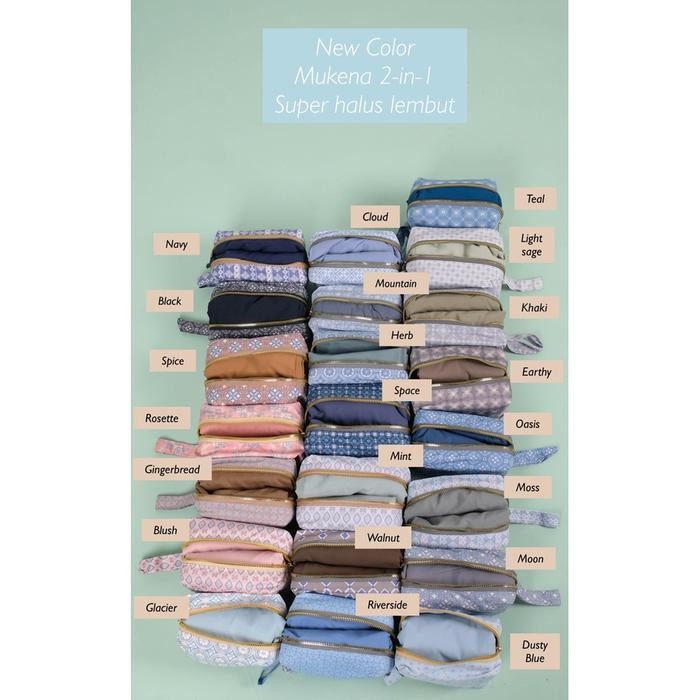 Kashmeer Mukena Travel Hampers Lebaran Mukena Cantik