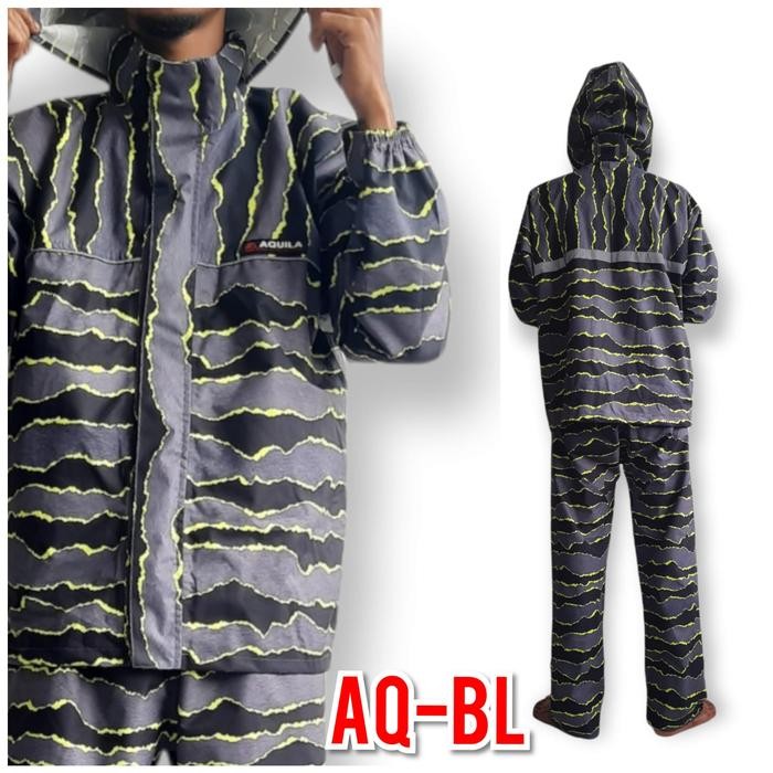 ASLI Jas Hujan AQUILA Original Mirip Eiger, Consina, The North Face