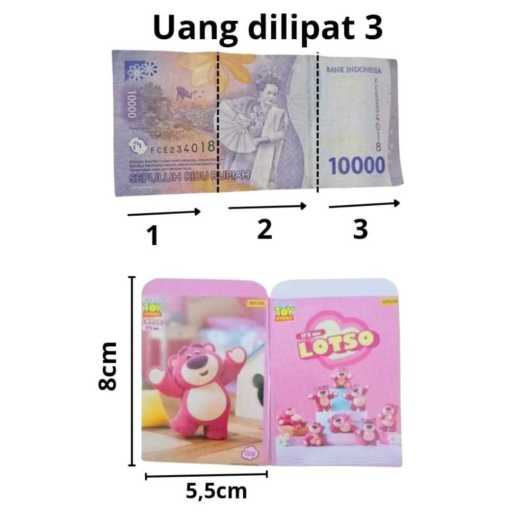 

50 LEMBAR AMPLOP LEBARAN MINI LABUBU SANRIO HARGA GROSIR