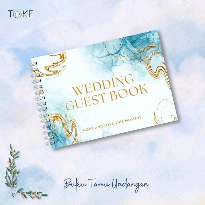 Tungtung Party Buku Tamu Undangan Pernikahan/Buku Tamu Undangan Aesthetic/Buku Undangan Pesta