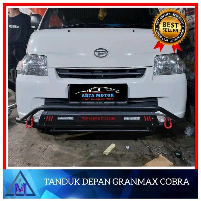 Terlaris Tanduk Depan Gran Max Cobra Besi Sevencode Bumper Depan Gran Max Cobra Sevencode