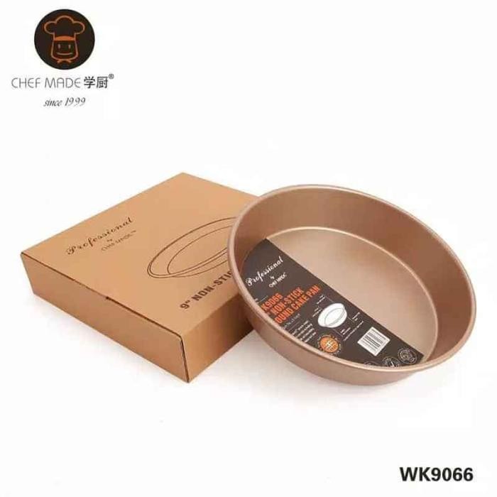 

Chefmade Wk 9066 9" Non-Stick Round Cake Pan Loyang Kue Anti Lengket