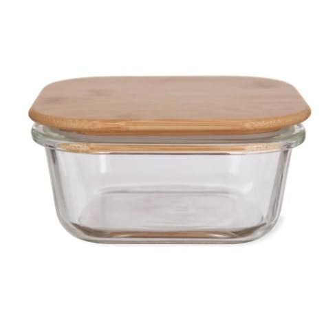 

Square Glass Food Storage Container Tempat Makan / Toples Jar Kaca