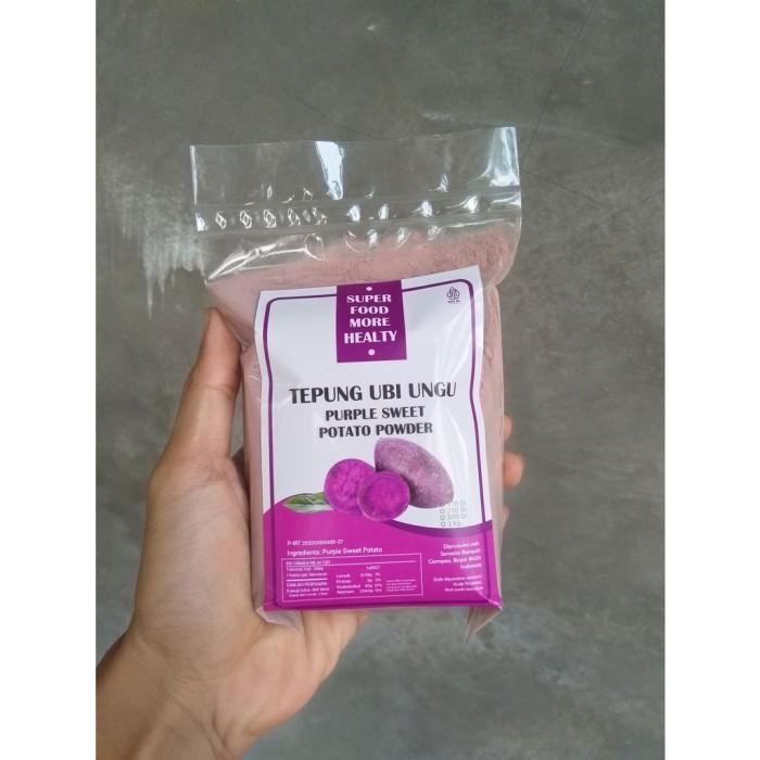 

Terlaris Tepung Ubi Ungu 1 Kg Halal Lppom Dinkes Semesta Rempah