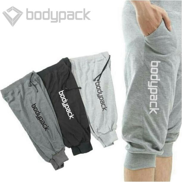 PREMIUM RMC - Celana jogger pria pendek 3/4 big size jumbo S samapai 5XL Ready