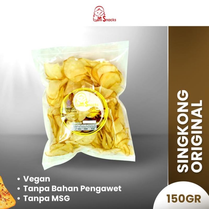 

Keripik Singkong Original Asli Leni Snacks Oleh oleh Cemilan Snack Khas PekanBaru