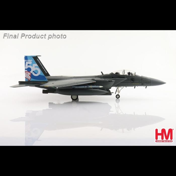 Diecast Pesawat Hm Boeing F-15Sg Strike Eagle Singapore Ha4537
