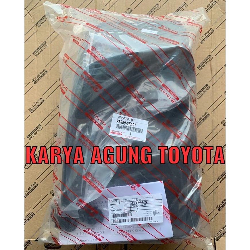 PREMIUM Karpet Lumpur / Mud Guard INNOVA REBORN ASLI