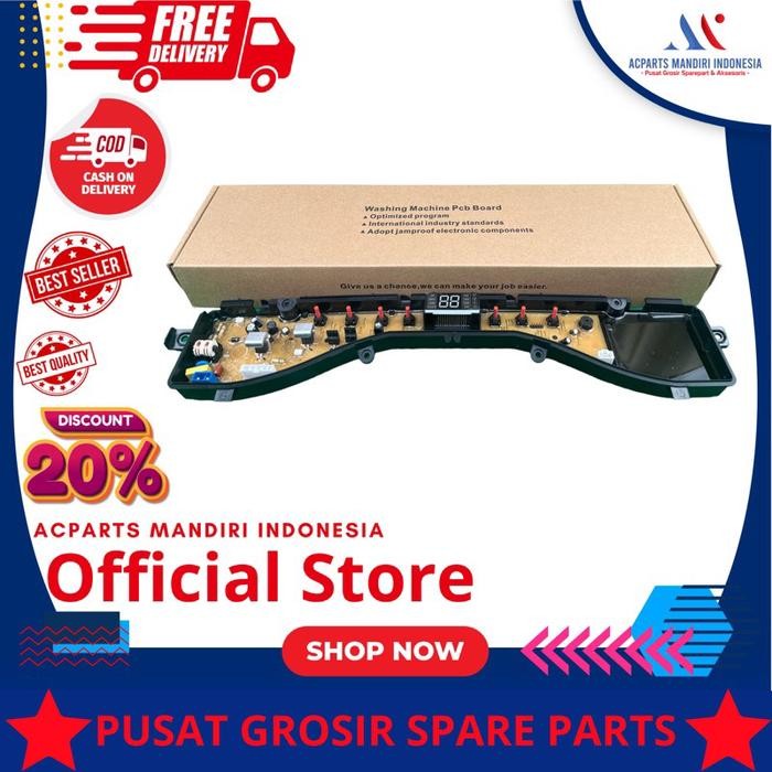 PREMIUM POLYTRON 9.0kg PAW 90517 ( PAW 90517WM/WB ), Modul pcb mesin cuci Top