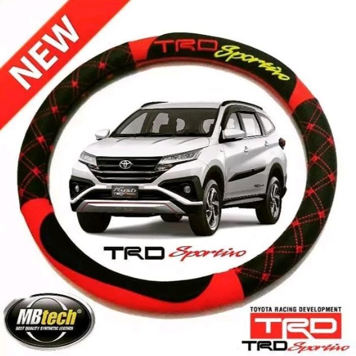 PREMIUM Sarung Setir Cover Stir Trd Sportivo Toyota Rush Universal