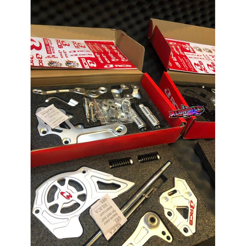 PREMIUM Footstep footeest underbone s2 single v2 mxking racing boy rcb