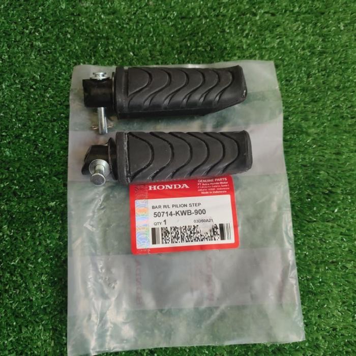 PREMIUM AHM ORIGINAL Footstep Pijakan Injekan Kaki Belakang Honda Beat FI / Beat FI ESP 2012-2016