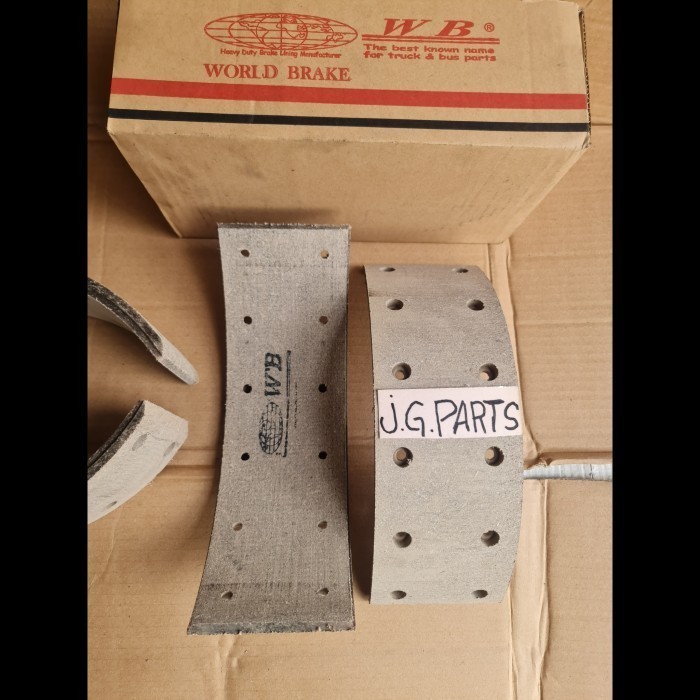 Brake Lining / Kampas Rem Wb Depan / Belakang Suzuki Elf Nkr71 Nkr 71 Kode 100