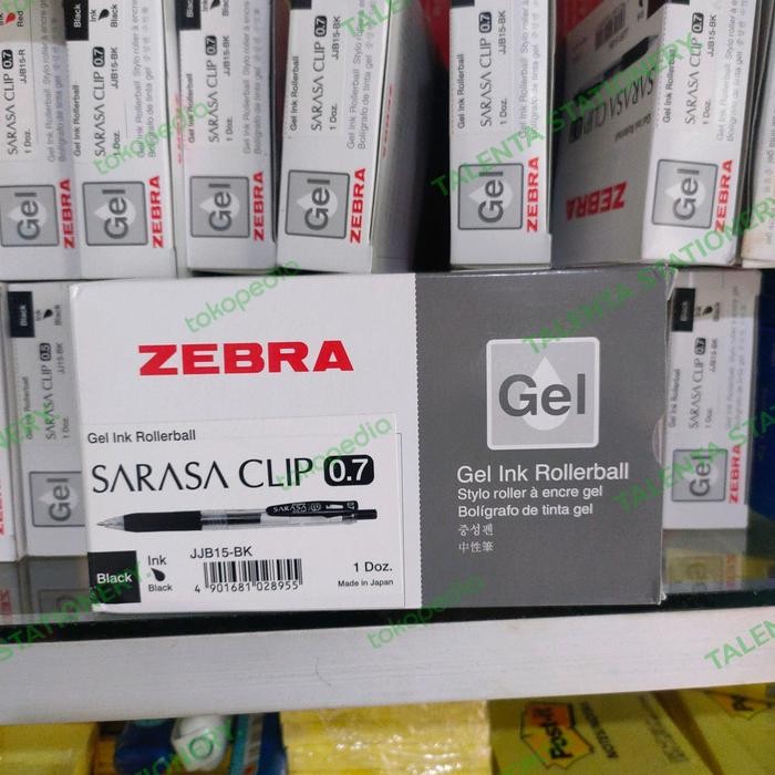 

Ready JT pulpen sarasa 0,7 Black harga 1 lusin isi 12 pcs original promo
