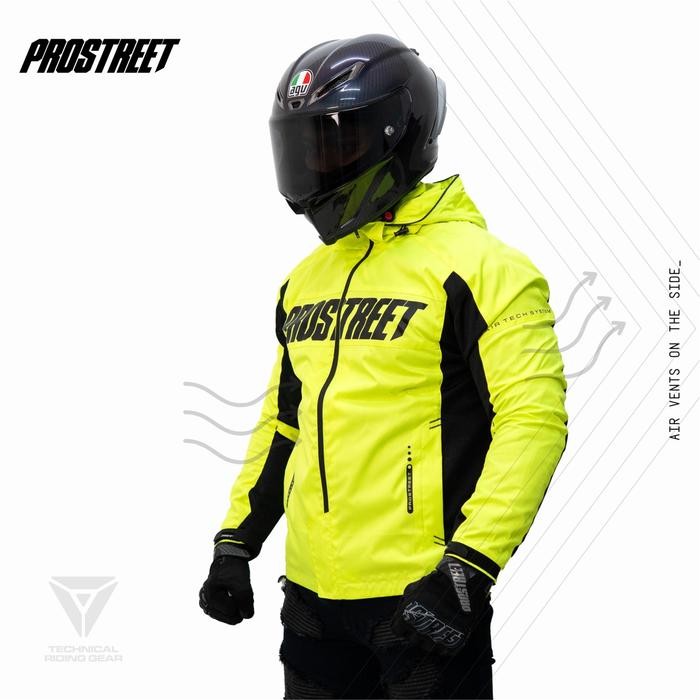 Jaket Motor Prostreet Spectre Air Tech System Fluo