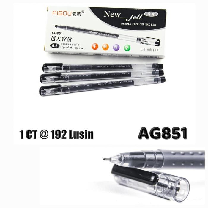 

Ready JT 12 Pcs Pulpen Pena Gel ZuiXua Selusin Tinta Hitam 0.4 MM Selusin Original Stationery