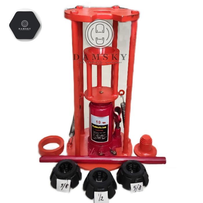 Alat Mesin Press Selang Hose AC Mobil Komplit