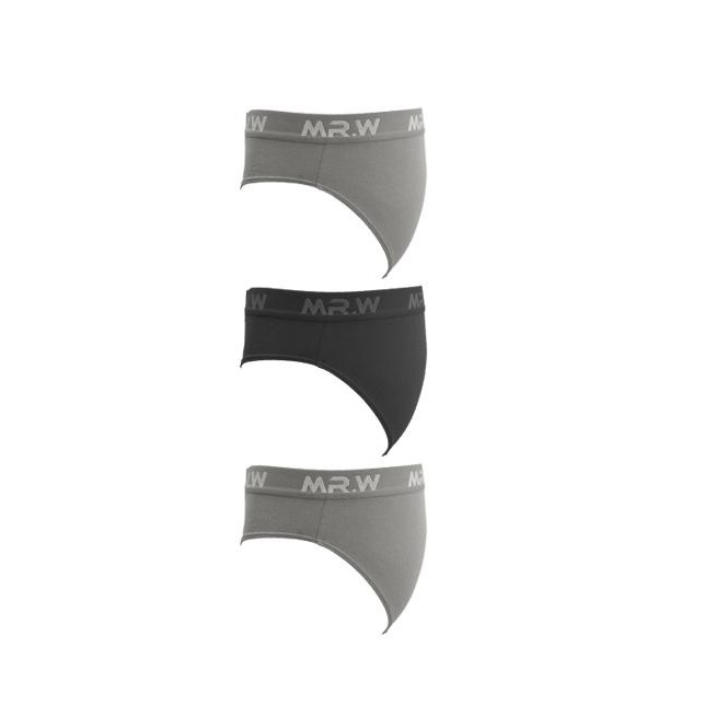 Mr.W Wmp 70011B Briefs Pack - 3 Pcs (Celana Dalam Pria) Harga Promo