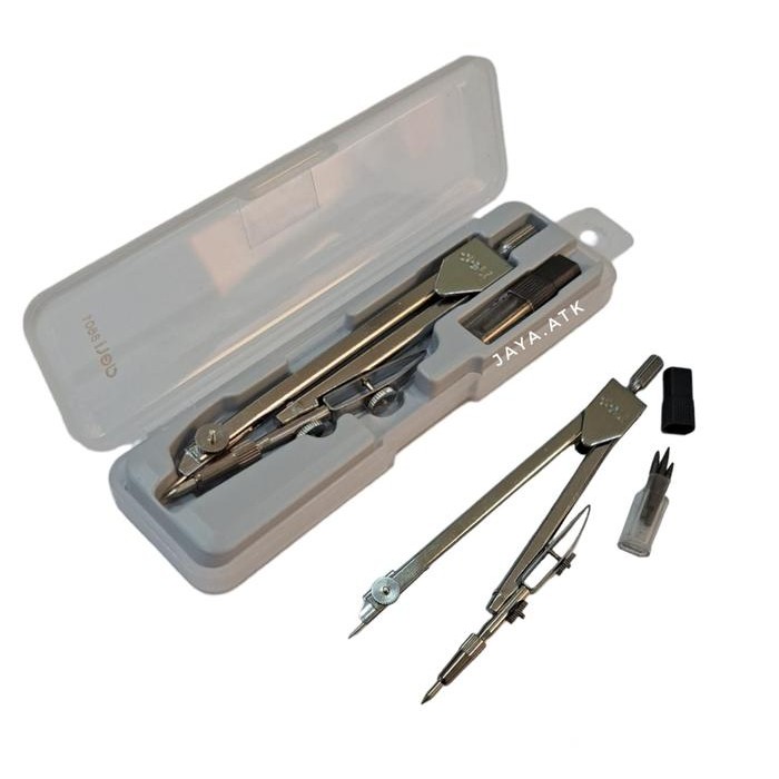 

Ready JT JANGKA SET STAINLESS DELI 8601 GEOMETRI COMPASS JANGKA 4001 ANTI KARAT