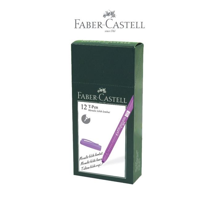 

Ready JT Faber-Castell Ballpoint Pen Pulpen TPEN 1box 12 pcs