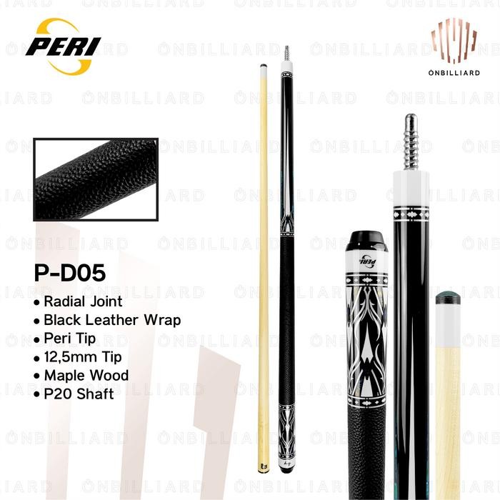 PERI PD BARON Series Stick Billiard Low Deflection P-D04 P-D05 P-D06 P-D07 P-D08 P-D09 P-D10 P-D11