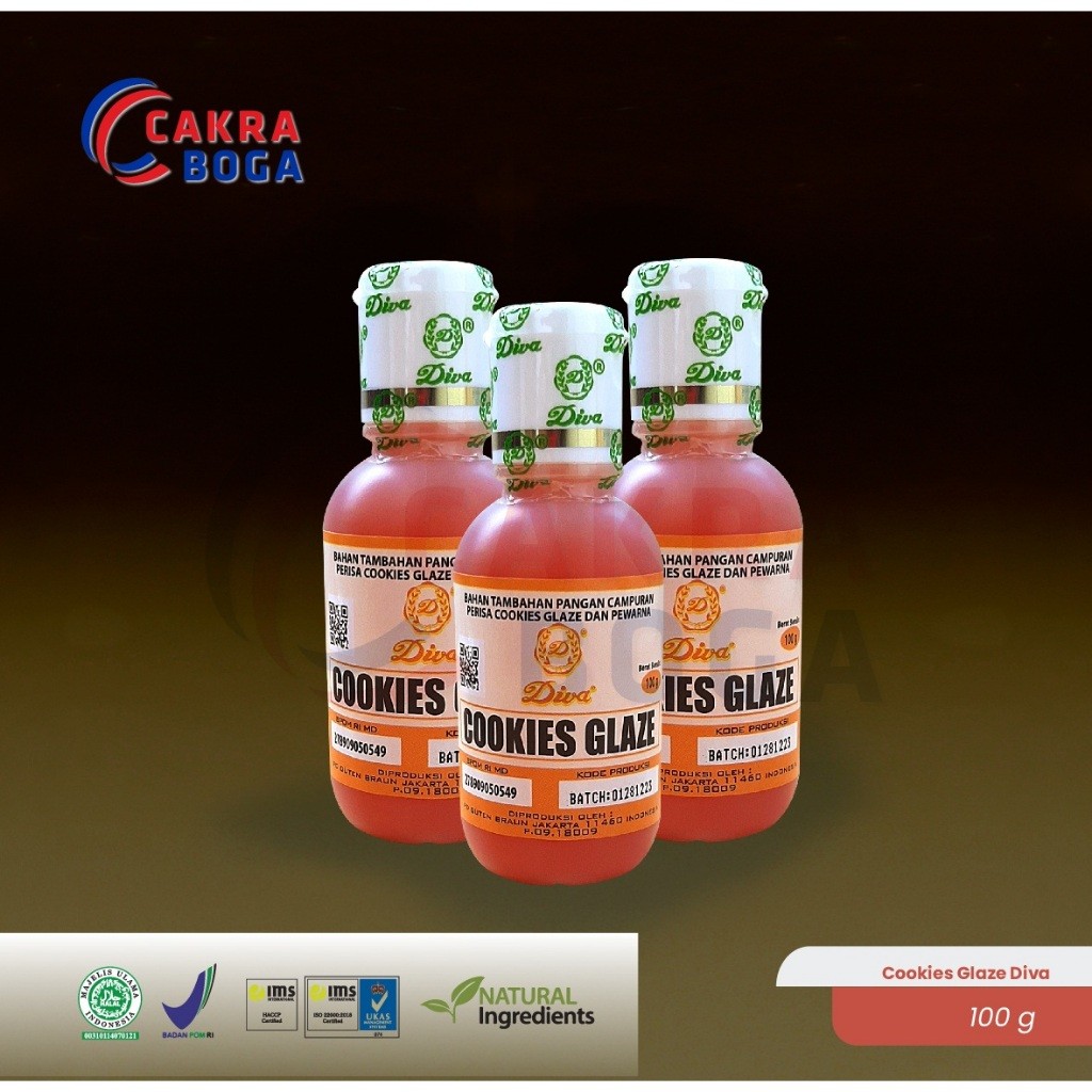 

Cookies Glaze Diva 100gr