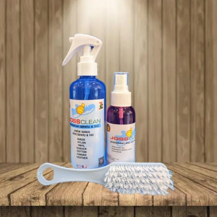 NEW PRODUK PEMBERSIH SEPATU JOSS CLEAN PAKET BESAR ZUK