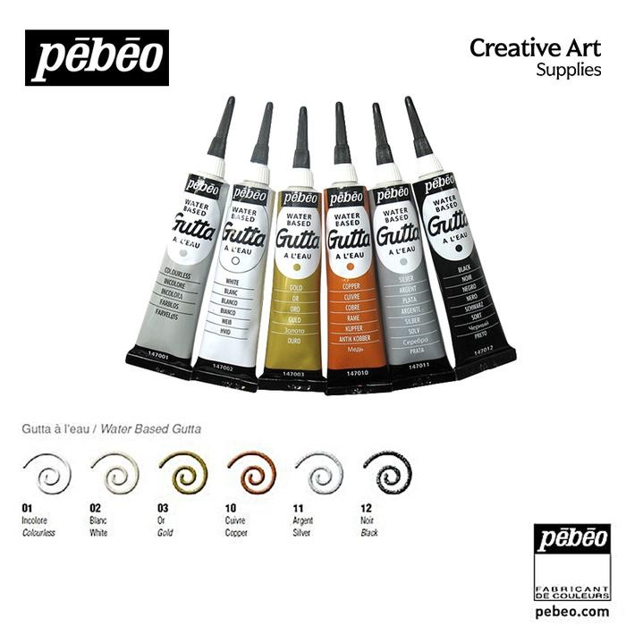 

Pebeo Gutta Silk Outliner Water Based 20Ml #Gratisongkir