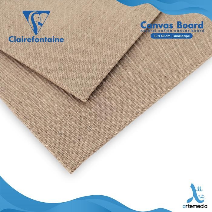 

Kanvas Lukis Clairefontaine Natural 30X40Cm Canvas Board #Gratisongkir