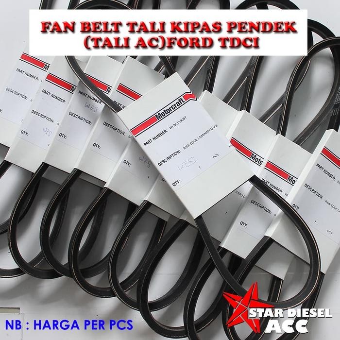 Fan Belt Ac Ford Everest Tali Kipas Kompresor Ac Ford