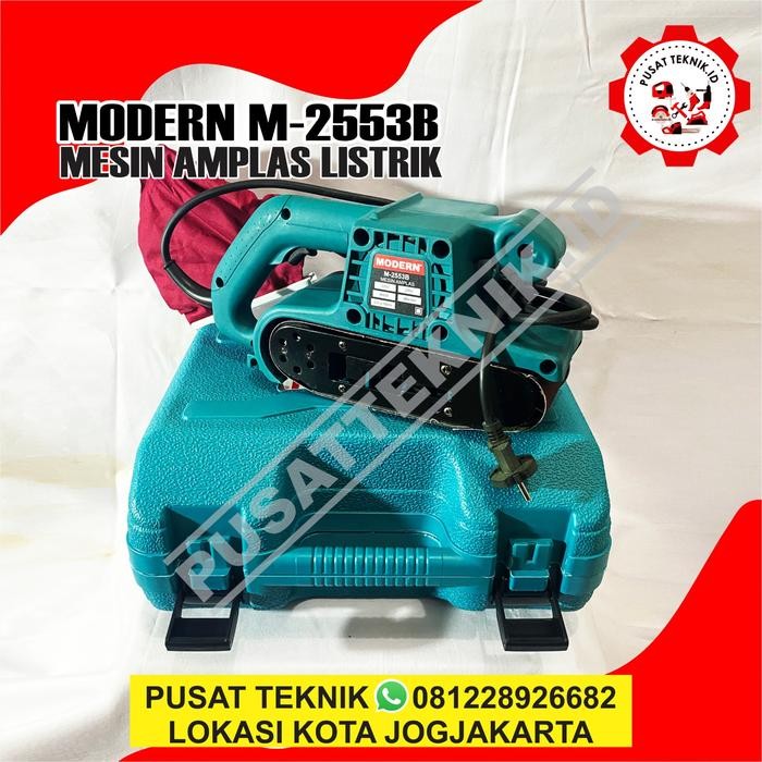 Belt Sander Modern M-2553 (3.0") Amplas Tank Modern M 2553 Berkualitas