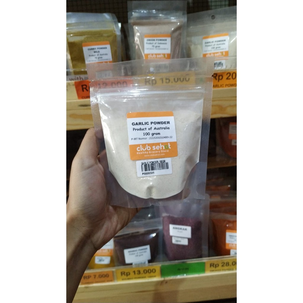 

Club Sehat - Garlic Powder 100gr Bawang Putih
