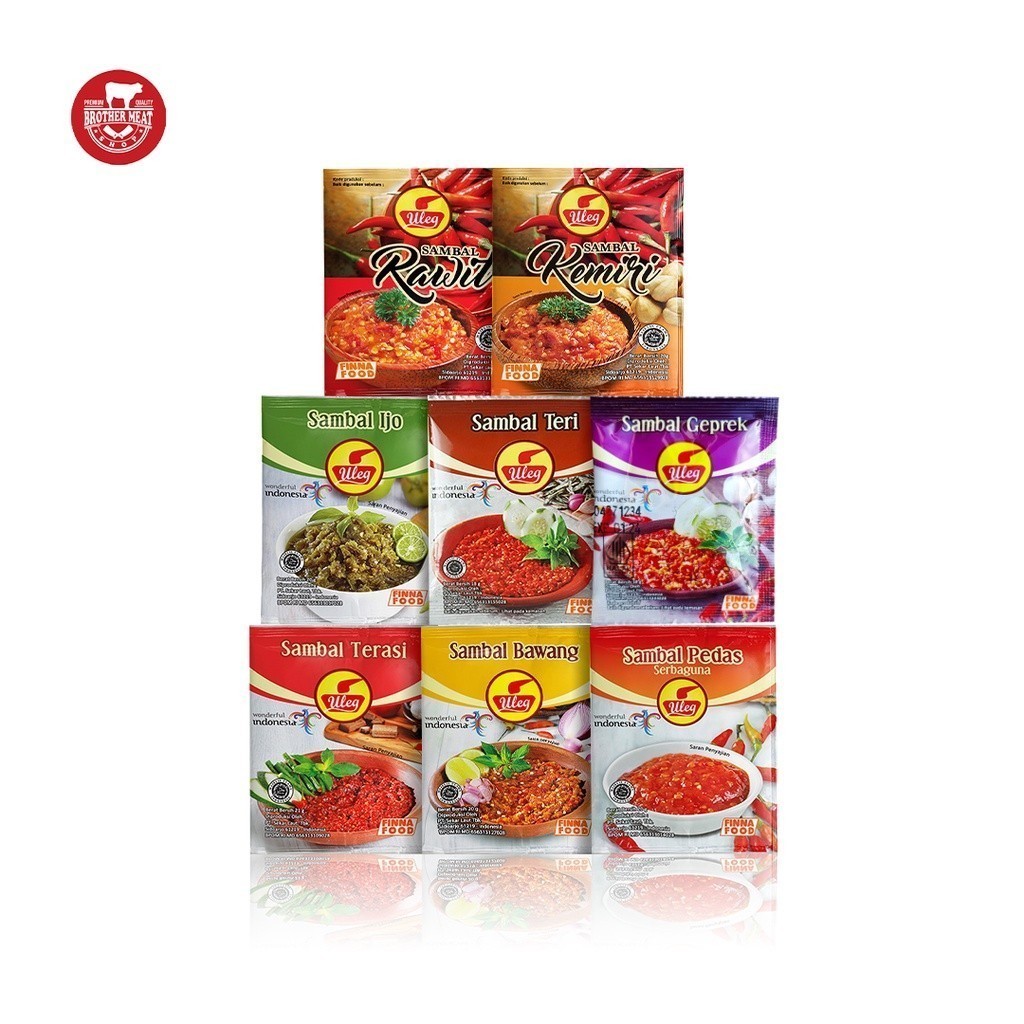 

Finna Sambal Uleg Renceng isi 10 - Brothermeatshop
