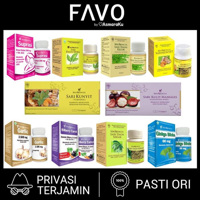 

Terlaris Sidomuncul Herbal Suplemen Ginkgo Biloba Sari Kunyit Kulit Manggis