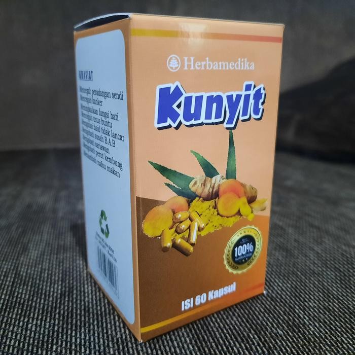 

Terlaris Kapsul Kunyit Herbamedika 60 Kapsul