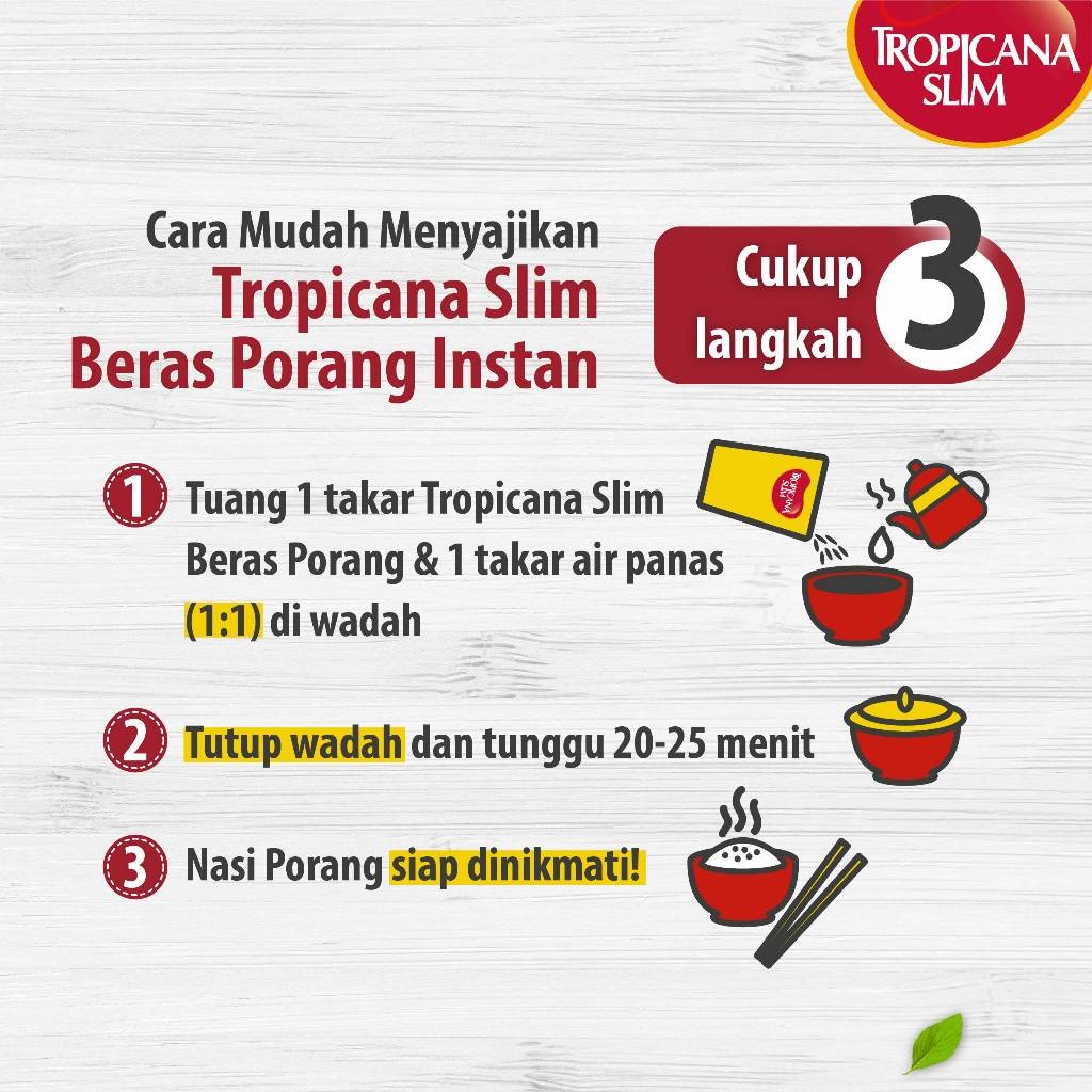 

Tropicana Slim Beras Porang Instan 1000 gram