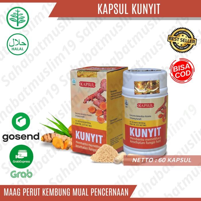 

Terlaris Kapsul Kunyit Tazakka Obat Herbal Pencernaan Dan Kanker Alami Original