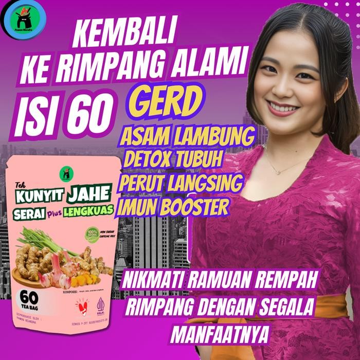 

Terlaris Teh Kunyit Jahe Serai Lengkuas Ultimate Jsr - Immune Booster / Jahe Kunyit Sereh Lengkuas /