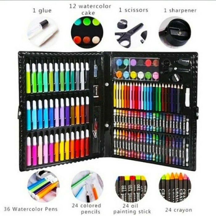 

Super Mega Art Set / Alat Lukis Set Untuk Anak / Painting Set / Perlengkapan Menggambar Anak / Set