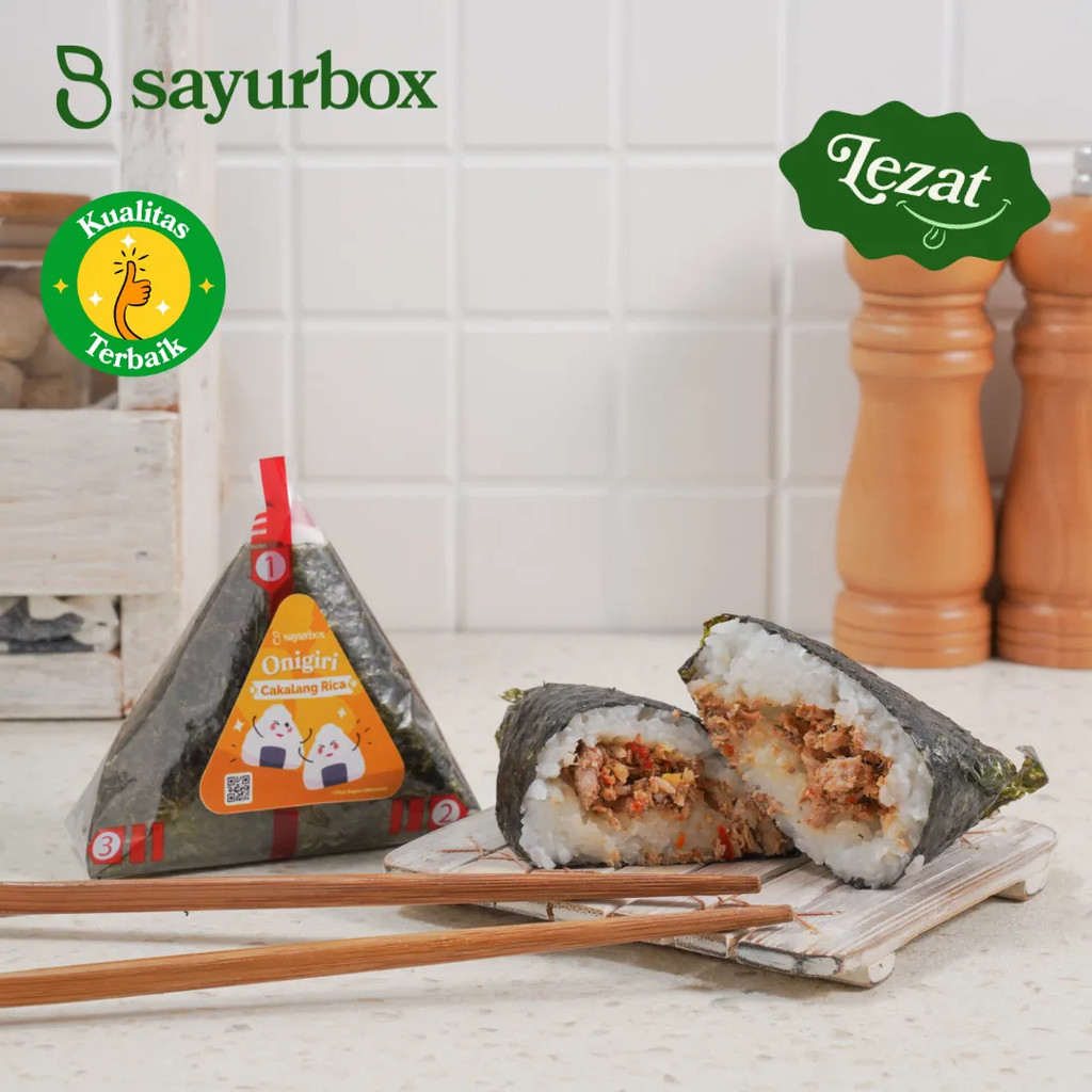 

Sayurbox Cakalang Rica Onigiri 100 gram